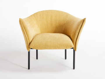 LILI - Fabric armchair with armrests by grado design - view 2